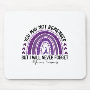 Heimerheimer Awareness You May Not Remember I Will Mouse Mat