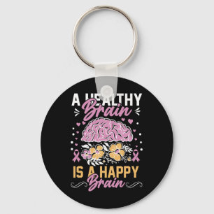 Heimerheimer Brain Injury Design Purple Heimerheim Key Ring