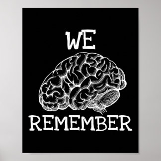 Heimerheimer Dementia We Remember When Loved Ones  Poster