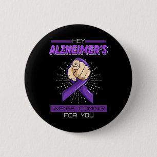 Heimerheimer Disease Shirt Brain Memory Loss Demen 6 Cm Round Badge