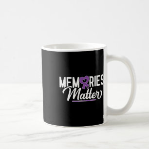 Heimerheimer Memories Problem Purple Ribbon Dement Coffee Mug