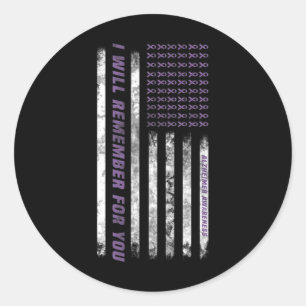 Heimerheimer Monat I Endheimer Purple Bow Elephant Classic Round Sticker