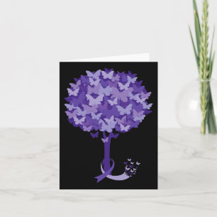 Heimerheimer Purple Floral Pansy Dementia Heimerhe Card