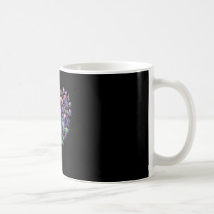 Heimerheimer Purple Floral Pansy Dementia Heimerhe Coffee Mug