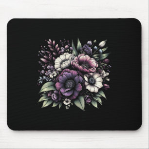 Heimerheimer Purple Floral Pansy Dementia Heimerhe Mouse Mat