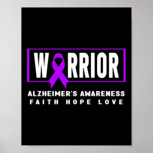 Heimerheimer’s Awareness Shirt - Purple Heimerheim Poster