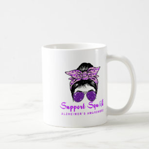 Heimerheimer's Awareness A Messy Bun Heimerheimer' Coffee Mug