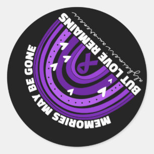 Heimerheimer's Awareness For Men Women Heimer Heim Classic Round Sticker