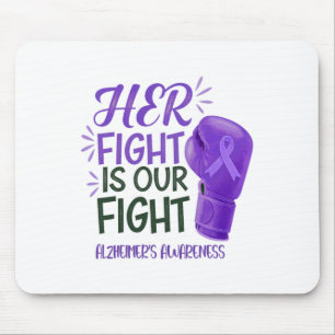 Heimerheimer's Awareness Her Fight Is Our Fight Bo Mouse Mat
