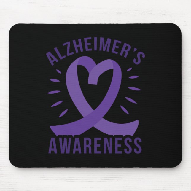Heimerheimer's Awareness  Mouse Mat (Front)