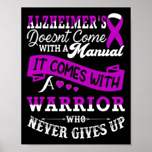 Heimerheimer's Awareness Warrior Support Heimerhei Poster