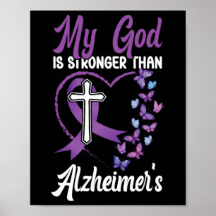 Heimerheimer's Dementia Awareness Support Faith Go Poster
