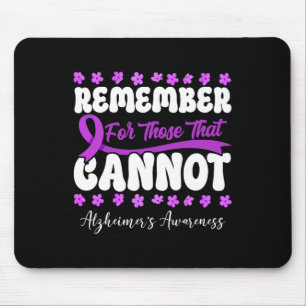 Heimerheimer's Dementia Awareness Support Remember Mouse Mat
