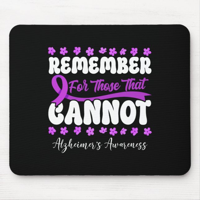 Heimerheimer's Dementia Awareness Support Remember Mouse Mat (Front)