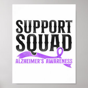 Heimerheimer's Dementia Awareness Support Vintage Poster