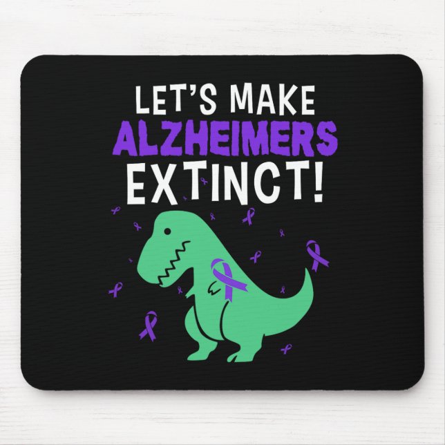 Heimerheimer's Dinosaur Funny Lets Make It Extinct Mouse Mat (Front)