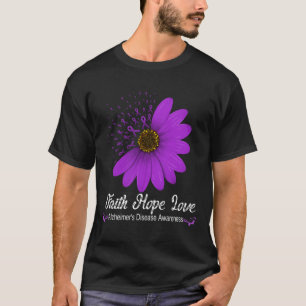 Heimerheimer's Disease Awareness Faith Hope Love P T-Shirt