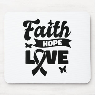 Heimers Awareness - Faith Hope Love Sunflower Heim Mouse Mat