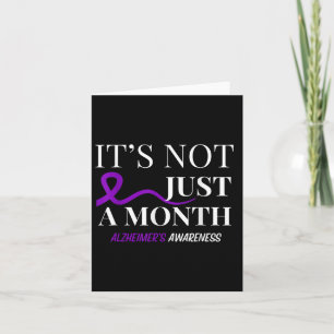 Heimers Awareness Its Not Just A Month Heimers  Card