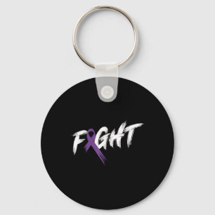 Heimers Awareness Month Fight Vintage Dementia Key Ring