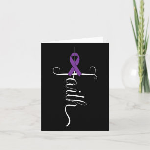 Heimers Awareness Purple Ribbon Dementia Mum Dad G Card