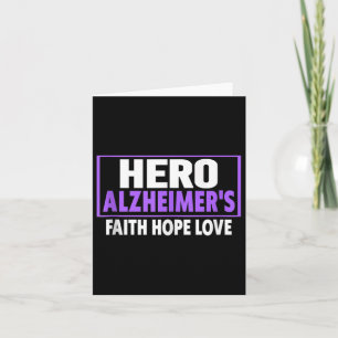 Heimers Awareness Shirt - Heimers Awareness Hero T Card
