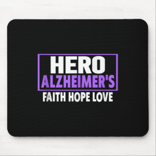 Heimers Awareness Shirt - Heimers Awareness Hero T Mouse Mat