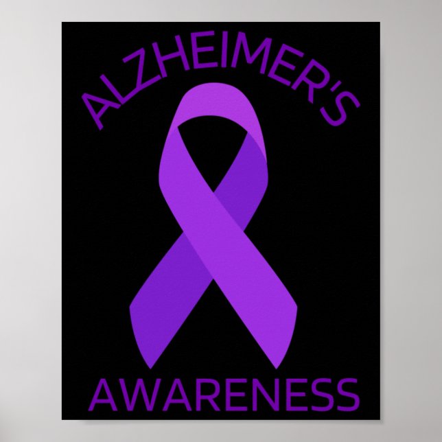 Heimer's Awareness Sticker  Poster (Front)