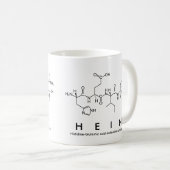 Hein peptide name mug (Front Right)
