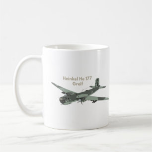 Heinkel He 177 German WW2 Bomber Aeroplane Coffee Mug