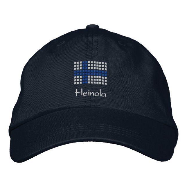 Heinola hattu - Finnish Flag Hat (Front)