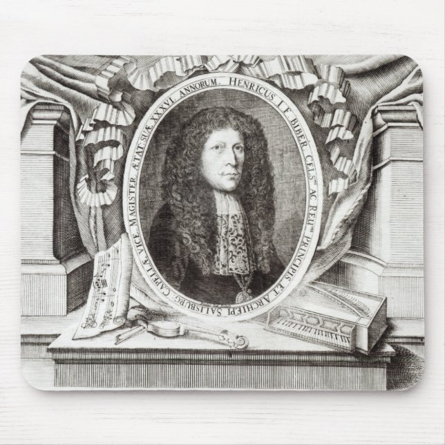 Heinrich Ignaz Franz von Biber Mouse Mat (Front)