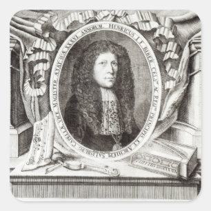 Heinrich Ignaz Franz von Biber Square Sticker