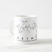 Heinrich peptide name mug (Front Left)