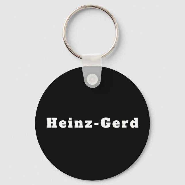 Heinz-Gerd Key Ring (Front)