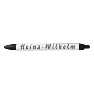 Heinz-Wilhelm Kugelschreiber Black Ink Pen
