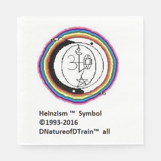 Heinzism logo napkins (Front)