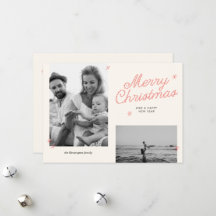 Heirloom Christmas Holiday Photo Card