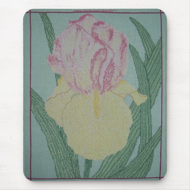 HEIRLOOM IRIS MOUSE MAT (Front)