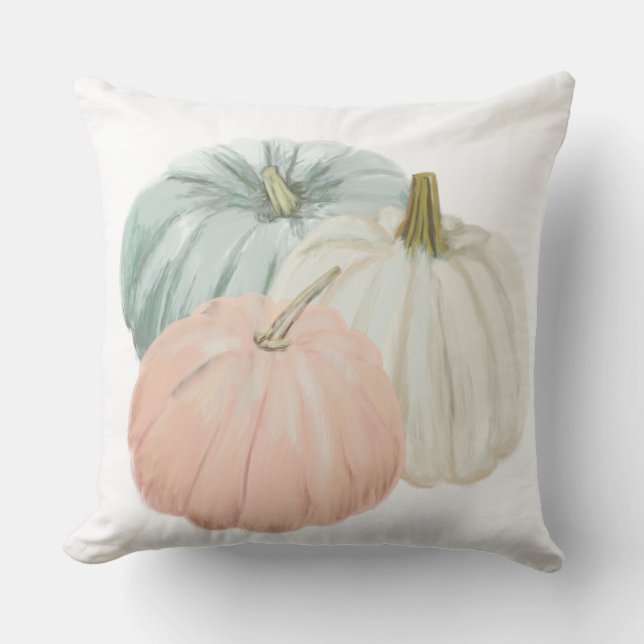 Heirloom Pumpkins Fall Cushion (Front)