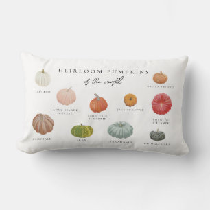Heirloom Pumpkins Lumbar Cushion