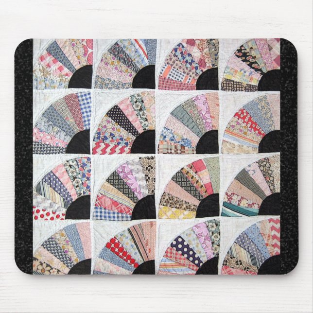 Heirloom Quilt Mouse Mat (Front)