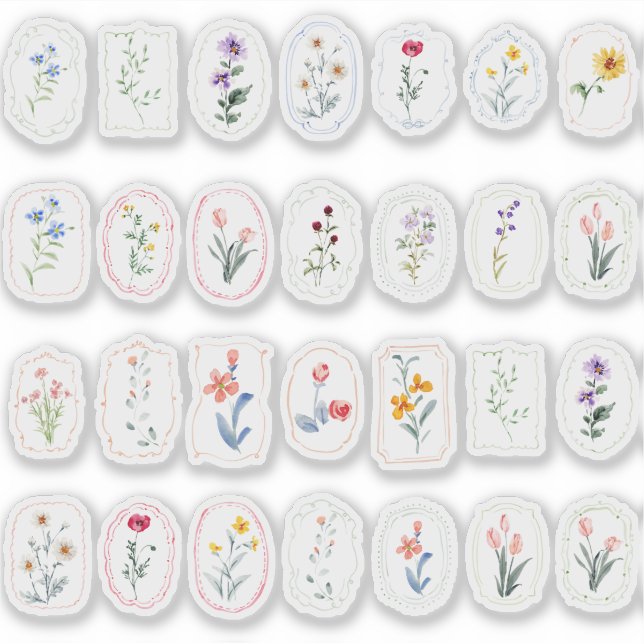 Heirloom Rose Ribbon and Stork Baby Shower  (Front)