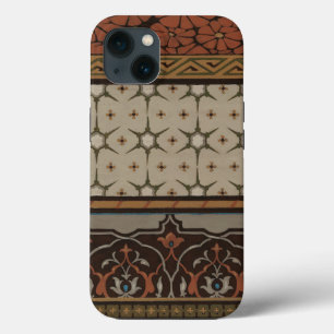 Heirloom Textile with Decorative Patterns iPhone 13 Case