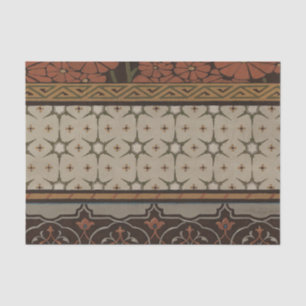 Heirloom Textile with Decorative Patterns Tissue Paper