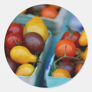 Heirloom Tomatoes Classic Round Sticker