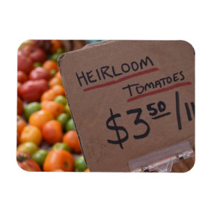Heirloom Tomatoes Greenmarket Farmer's Market NYC Magnet