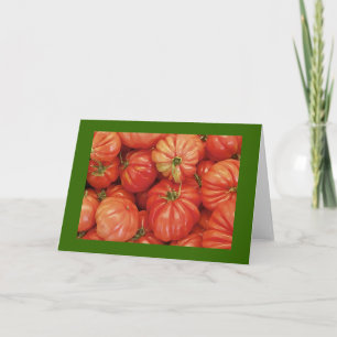 Heirloom Tomatoes in Manhattan Card