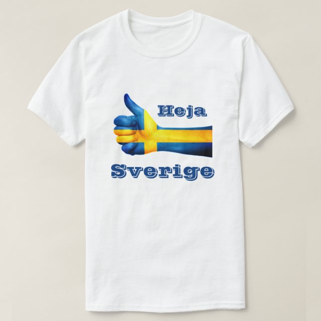 Heja Sverige T-Shirt (Design Front)