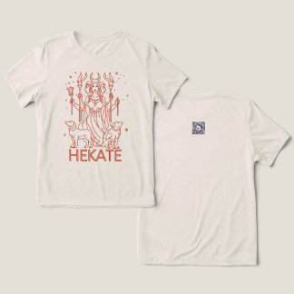 Hekate Goddess of the Crossroad T-Shirt Tri-Blend Shirt